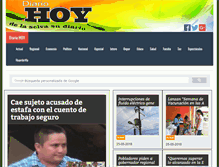 Tablet Screenshot of diariohoy.com.pe